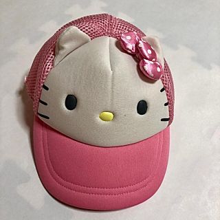 サンリオ(サンリオ)のキティちゃん　キィズ　キャップ帽子(帽子)