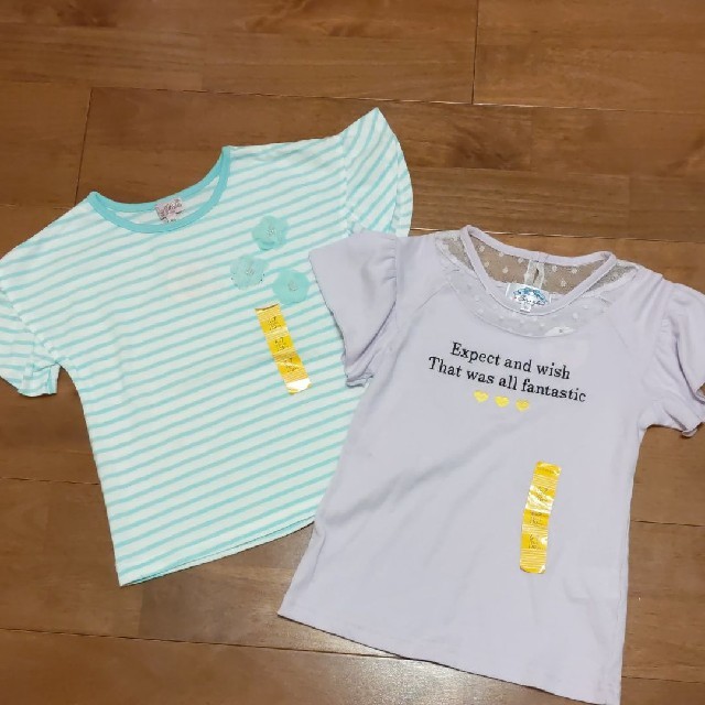 motherways(マザウェイズ)のマザウェイズ　新品　半袖  Tシャツ　120 まとめ売り キッズ/ベビー/マタニティのキッズ服女の子用(90cm~)(Tシャツ/カットソー)の商品写真