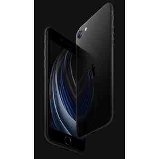 アイフォーン(iPhone)の★ 新品 未開封 ★ iPhone SE2 64GB SIMフリー BLACK(スマートフォン本体)