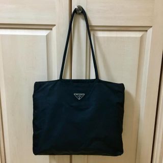 PRADA ナイロン トート バッグ ネイビー トートバッグ バッグ ...