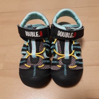 ダブルビー(DOUBLE.B)の17センチ　ダブルビー　アウトドア風サンダル(サンダル)