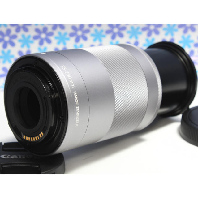 Canon - ミラーレス望遠★キャノン EF-M 55-200mm IS STM★手振れ補正★の通販 by kurarin's shop