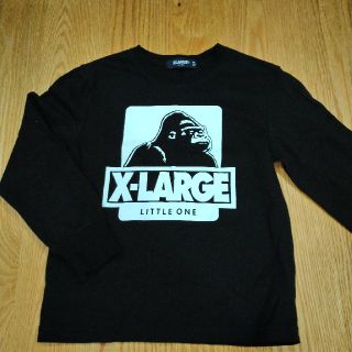 エクストララージ(XLARGE)のエクストララージ　ブラック　ロンT　キッズ120(Tシャツ/カットソー)