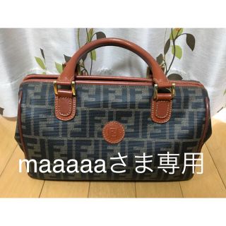 フェンディ(FENDI)のFENDI★vintage★ズッカ柄★ボストンバッグ★フェンディ★ヴィンテージ(ハンドバッグ)