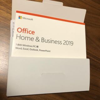 マイクロソフト(Microsoft)のMicrosoft Office Home&Business 2019(PC周辺機器)