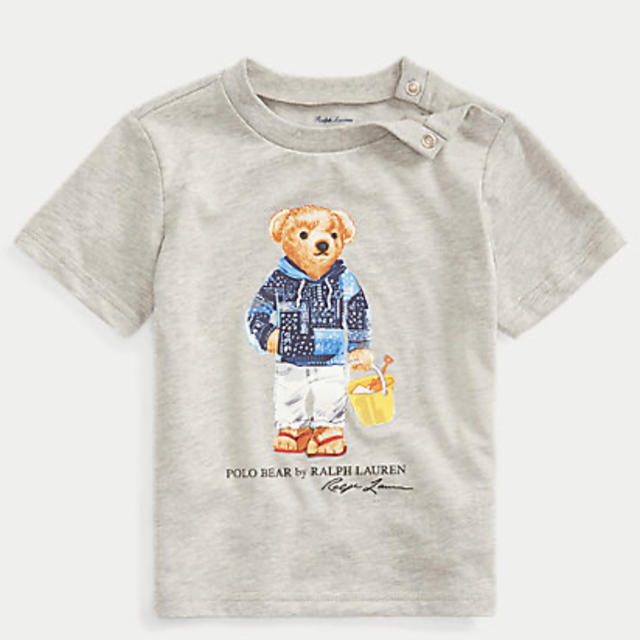 POLO RALPH LAUREN(ポロラルフローレン)のSALE♪新品 Ralph Lauren ビーチ ベア Tシャツ キッズ/ベビー/マタニティのキッズ服男の子用(90cm~)(Tシャツ/カットソー)の商品写真