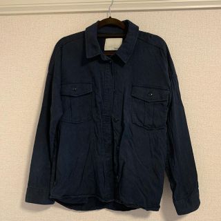 マウジー(moussy)のmoussy★ネイビーシャツ(シャツ/ブラウス(長袖/七分))