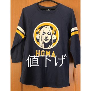 ヒステリックグラマー(HYSTERIC GLAMOUR)のhysteric glamour メンズシャツ　七分丈　綿100%(Tシャツ/カットソー(七分/長袖))