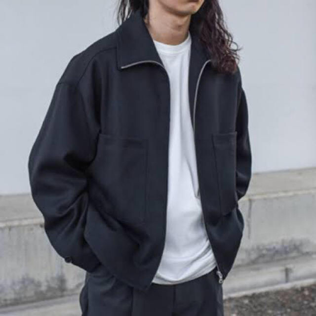 AURALEE / Wool Serge Zip Up Blouson