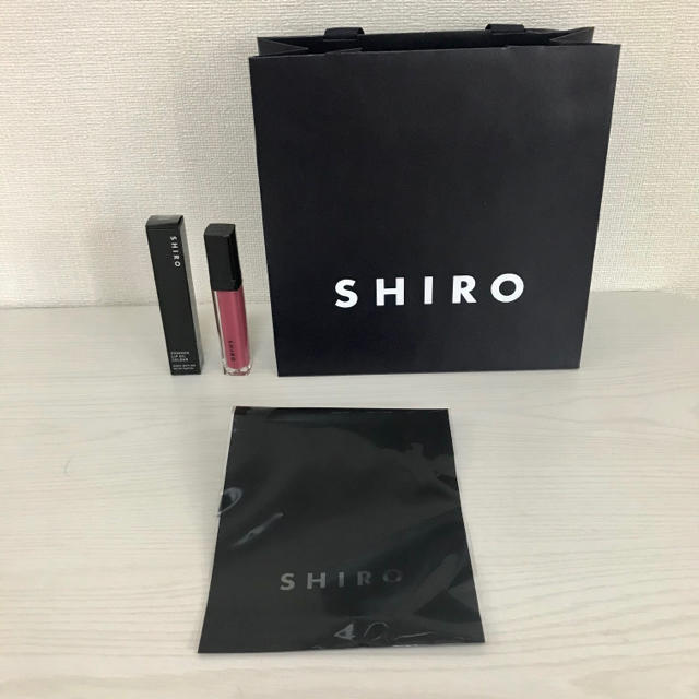 shiro(シロ)の【新品未使用ラッピング付】SHIROエッセンスリップオイルカラー アザレアピンク コスメ/美容のベースメイク/化粧品(リップグロス)の商品写真