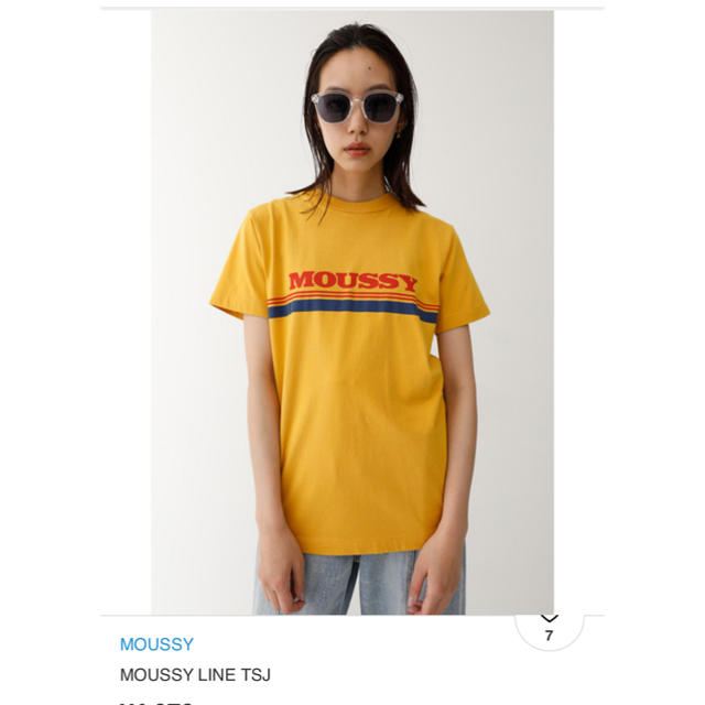 moussy(マウジー)のMOUSSY Tシャツ レディースのトップス(Tシャツ(半袖/袖なし))の商品写真