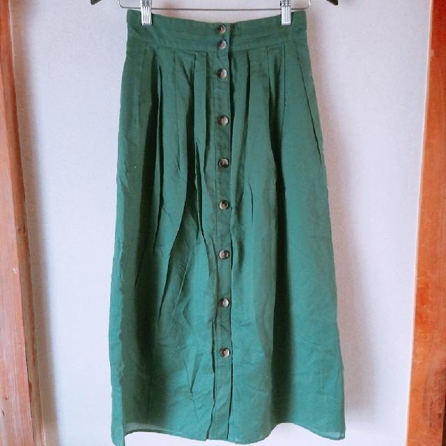 IENA(イエナ)のフロントボタンスカート レディースのスカート(ロングスカート)の商品写真