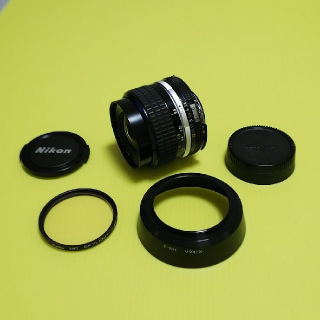 ニコン レンズ   Ai‐s  Nikkor    35mm  F2.8 レンズNikon