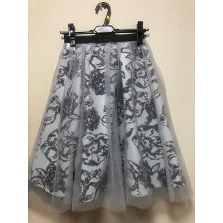 ジャスグリッティー(JUSGLITTY)のジャスグリッティー  チュール付スカート (ひざ丈スカート)