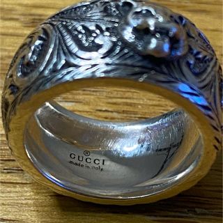 Gucci - 本日限定‼️GUCCIキャットヘッドシルバーリングの通販 by