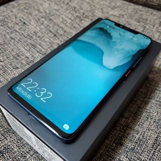 アンドロイド(ANDROID)の超美品 HUAWEI Mate20pro 国内シムフリー版 オマケ付き電池交換済(スマートフォン本体)