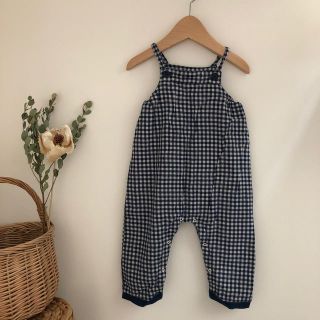 プチバトー(PETIT BATEAU)のPETIT BATEAU 12m/74cmサロペット(ロンパース)