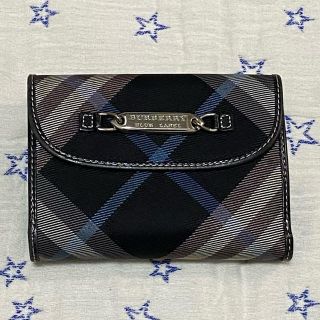 バーバリーブルーレーベル(BURBERRY BLUE LABEL)のBurberry Blue label 二つ折り財布(財布)