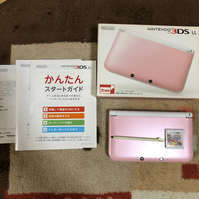 Nintendo 3DS  LL 本体ピンク/ホワイト