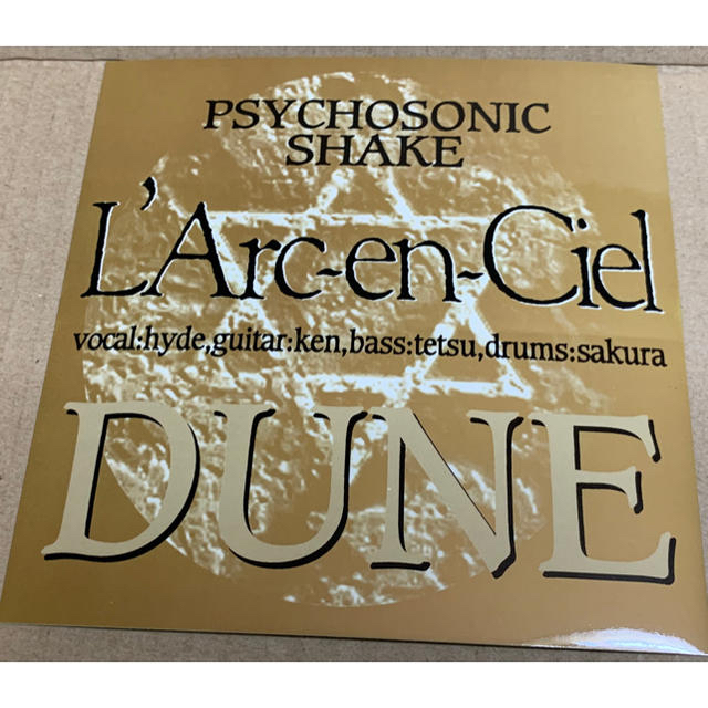 L'Arc～en～Ciel DUNE 限定盤 ステッカー付 ラルクアンシエル