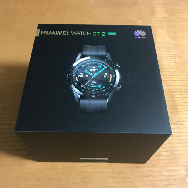 ANDROID(アンドロイド)の新品　Huawei Watch GT2 46mm マットブラック メンズの時計(腕時計(デジタル))の商品写真