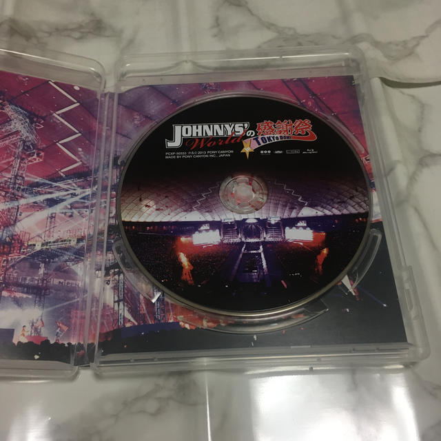 待望☆】 JOHNNYS' Worldの感謝祭 in TOKYO DOME Blu-ray