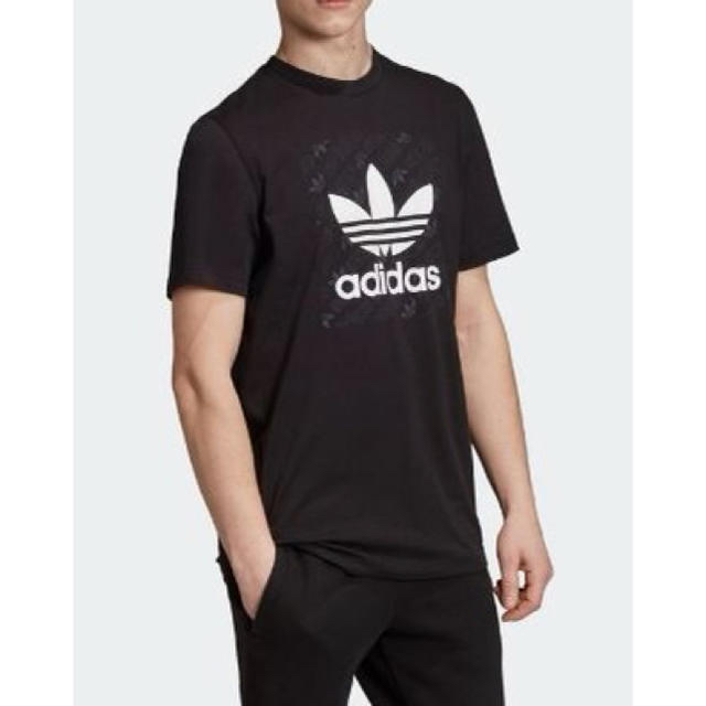 adidas(アディダス)の【定価¥4,939→】アディダス　メンズ　Tシャツ　ブラック メンズのトップス(Tシャツ/カットソー(半袖/袖なし))の商品写真