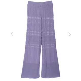 アメリヴィンテージ(Ameri VINTAGE)のLACY FUSUMA KNITPANTS  (カジュアルパンツ)