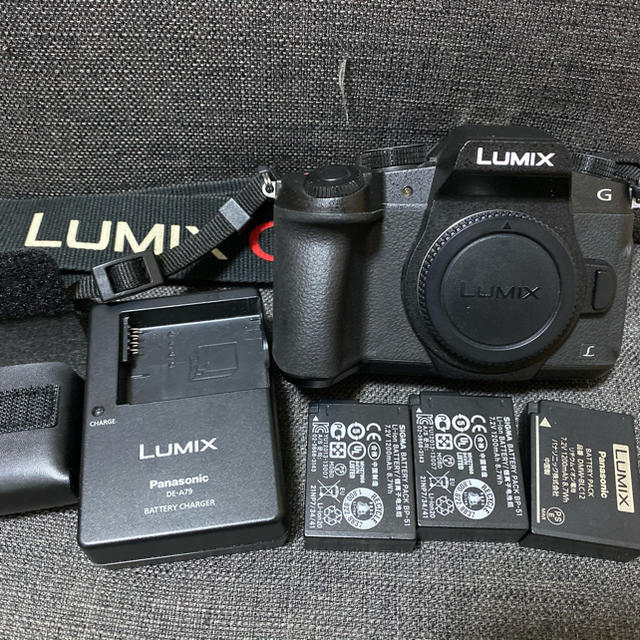 LUMIX DMC-G8 レンズ 予備バッテリーセット