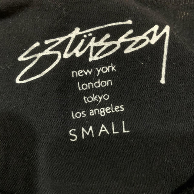 STUSSY(ステューシー)のSTUSSY Tシャツ 黒 半袖 ステューシー レディースのトップス(Tシャツ(半袖/袖なし))の商品写真