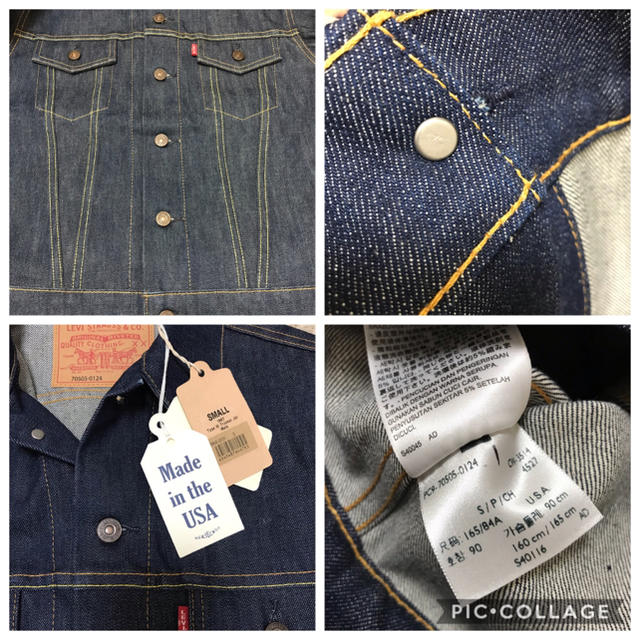 Levi's - 完売品 LVC アメリカ製 1967s TypeⅢ 70505 USA製の Levi's - 完売品 LVC アメリカ製 1967s TypeⅢ 70505 USA製の