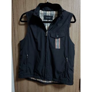 バーバリーブラックレーベル(BURBERRY BLACK LABEL)の【美品】バーバリー　人気ベスト(ベスト)