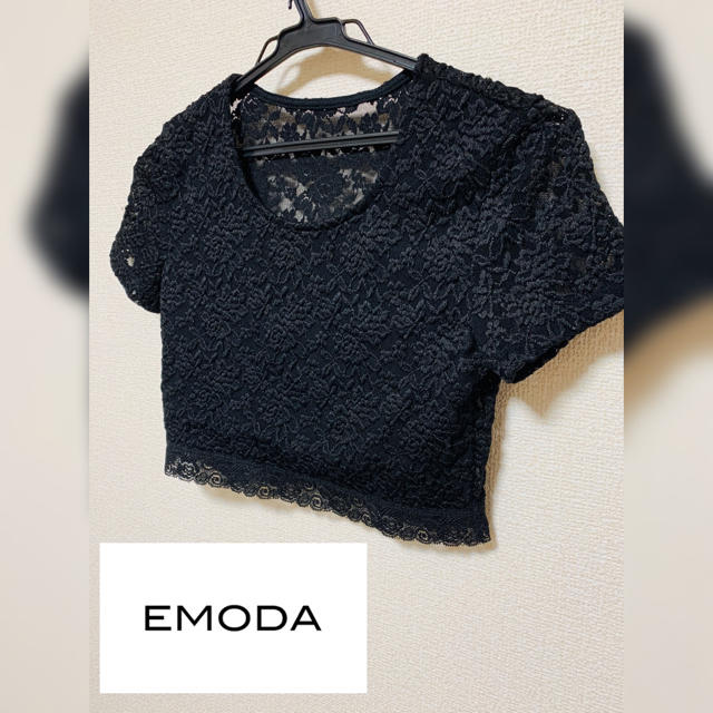 EMODA(エモダ)のEMODA エモダ　トップス　花柄 レディースのトップス(カットソー(半袖/袖なし))の商品写真