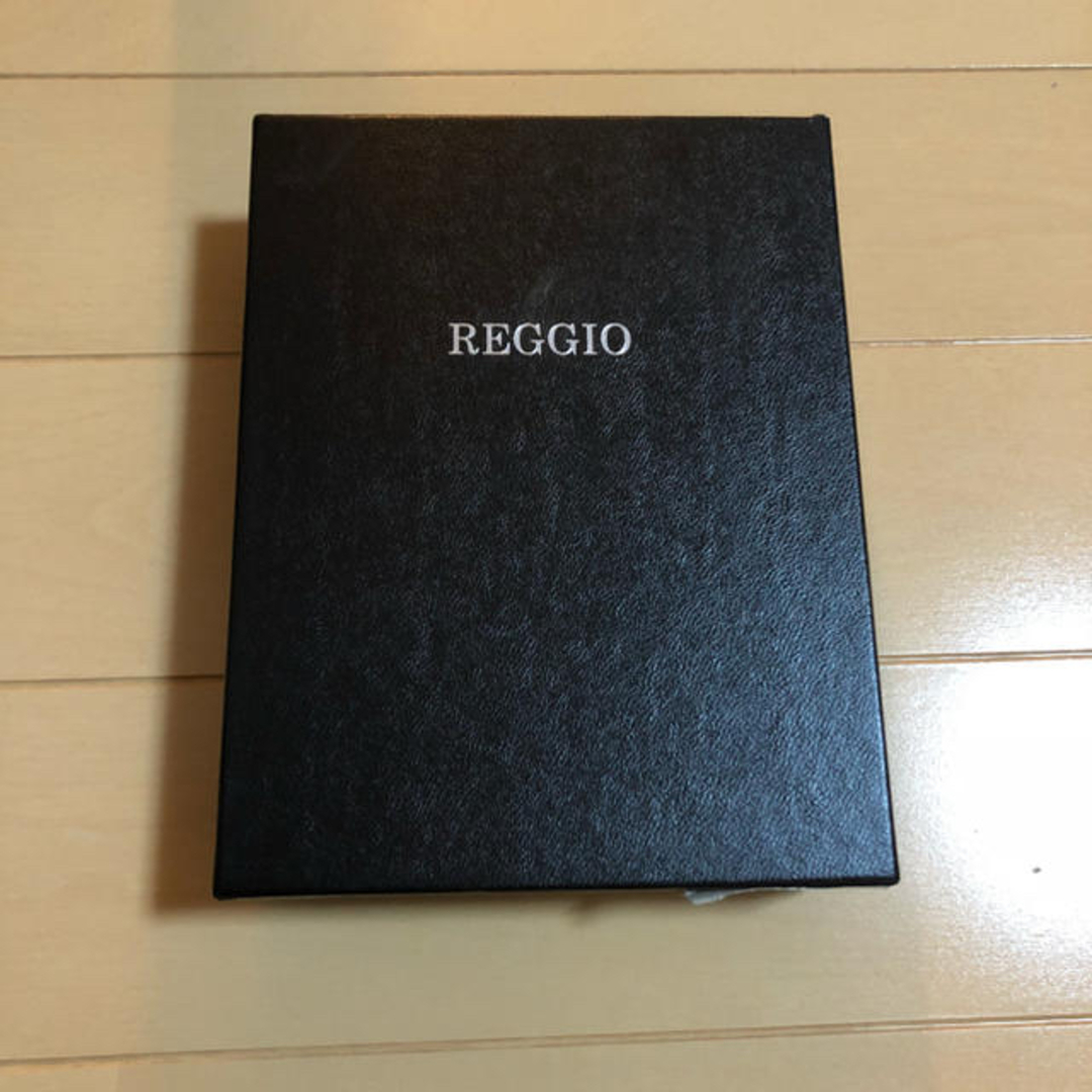 ＊REGGIO 革 ベージュ 手帳 新品未使用 箱付き！