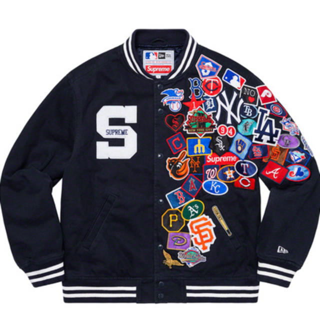 Supreme(シュプリーム)のSupreme®/New Era®/MLB Varsity Jacket メンズのジャケット/アウター(スタジャン)の商品写真