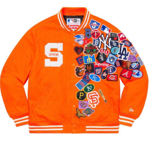 Supreme®/New Era®/MLB Varsity Jacket