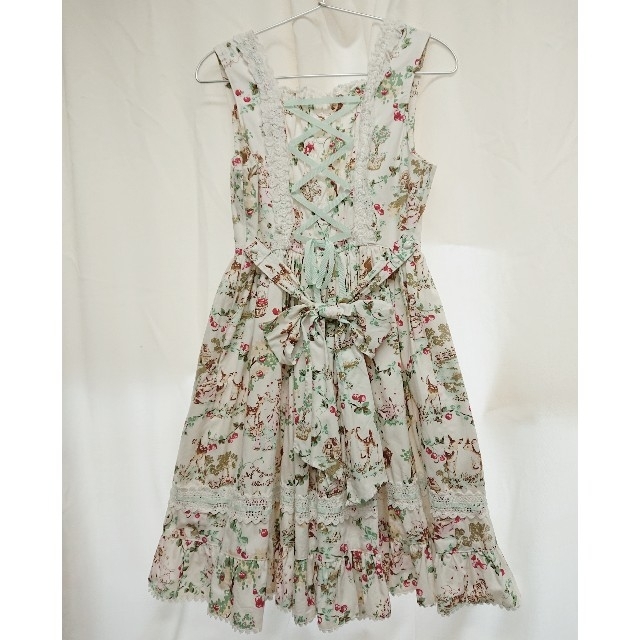 BABY, Blooming Snow White柄ボーン入りJSK BABY, Blooming Snow White柄ボーン入りJSK