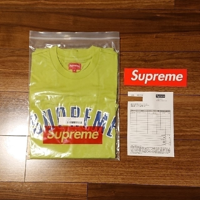 Supreme(シュプリーム)の新品 supreme 18fw Mサイズ Printed アーチロゴ T メンズのトップス(Tシャツ/カットソー(半袖/袖なし))の商品写真