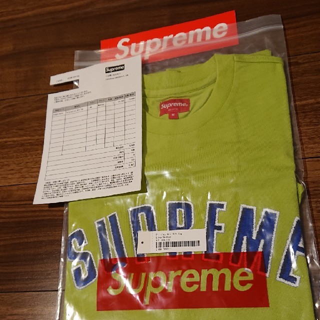 Supreme(シュプリーム)の新品 supreme 18fw Mサイズ Printed アーチロゴ T メンズのトップス(Tシャツ/カットソー(半袖/袖なし))の商品写真