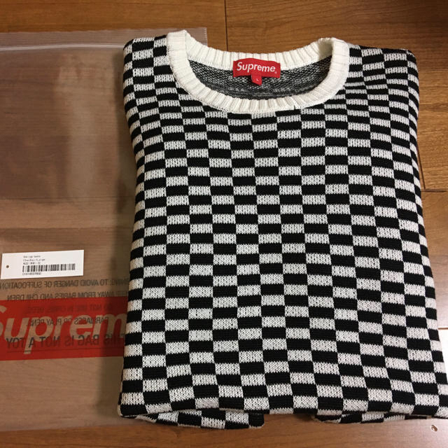 L Supreme Back Logo Sweater 新品未使用