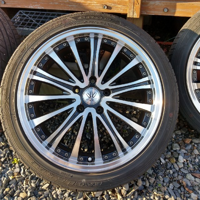 アルミホイール付タイヤ４本セット 215/45R18  7.5J☓18 2