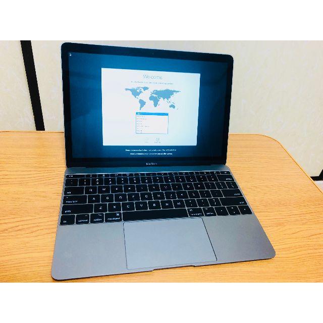 美品・完動品！MacBook 12インチ 2017 US m3 8GB256GB