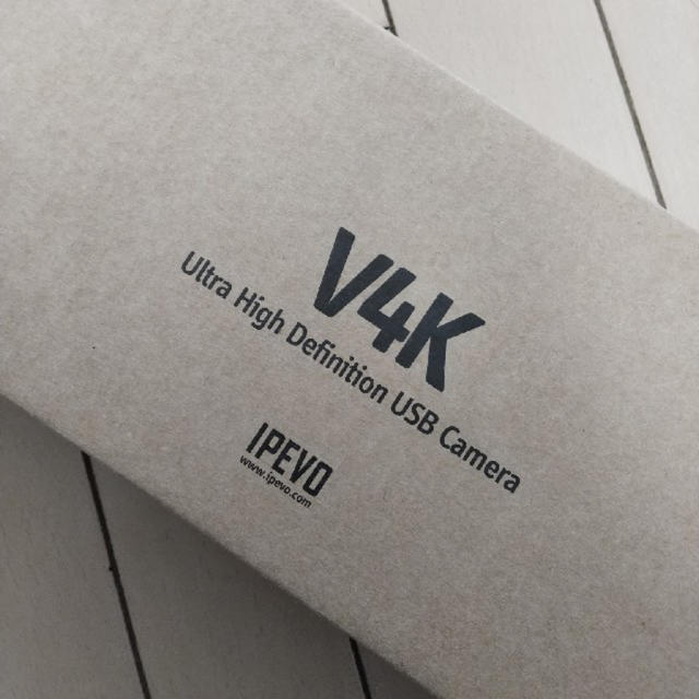 IPEVO V4K 超高解像度USB書画カメラ