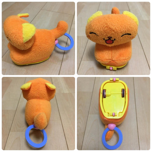 西松屋(ニシマツヤ)の玩具 走るねこ キッズ/ベビー/マタニティのおもちゃ(ぬいぐるみ/人形)の商品写真