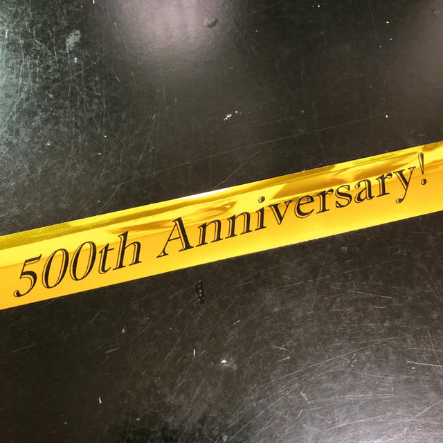 【最終値下げ】【レア】安室奈美恵　500th  銀テープ　プレゼント付き