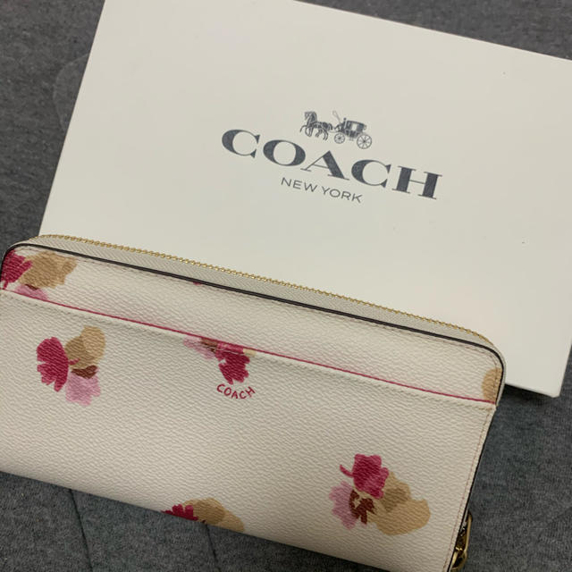 COACH - 新品 COACH コーチ 長財布 品番F53794 花柄フィールドフローラルの通販 by R｜コーチならラクマ