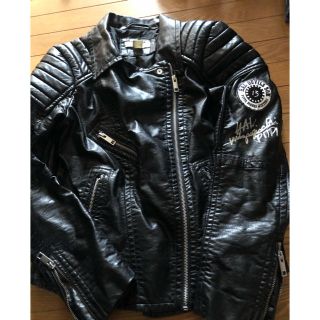 エイチアンドエム ライブ ライダースジャケット(レディース)の通販 1点
