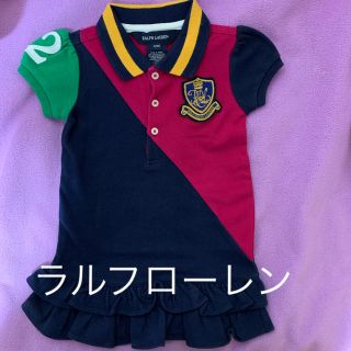 ラルフローレン(Ralph Lauren)の美品‼️ラルフローレンワンピース12M 70～80(ワンピース)