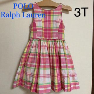 ポロラルフローレン(POLO RALPH LAUREN)のRalph Lauren チェックワンピース 3T(ワンピース)