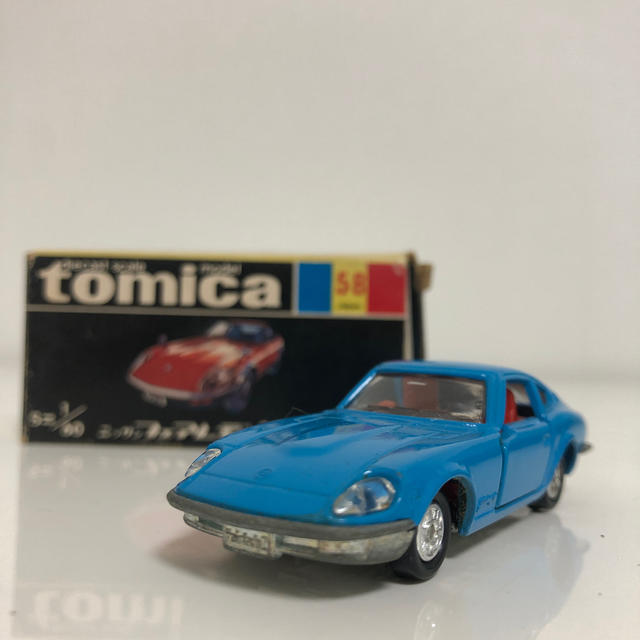 激安人気新品 黒箱トミカ58 ニッサンフェアレディ240ZG 1/60 ミニカー